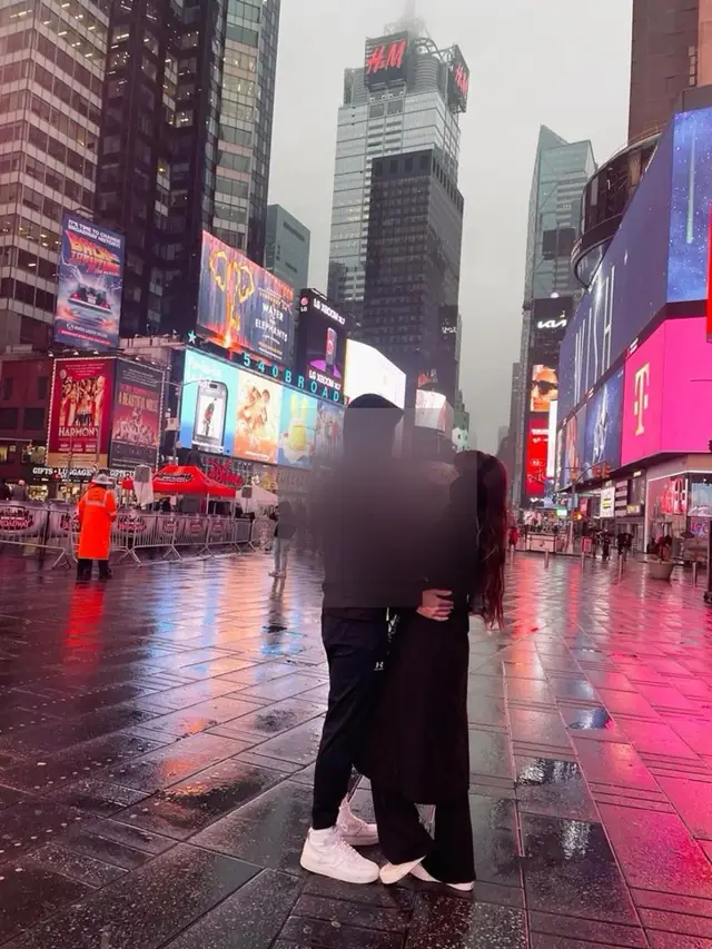Un couple formé à New York, États-Unis